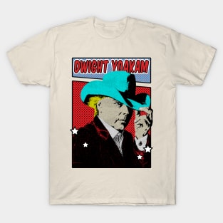 Dwight Yoakam Pop Art Comic Style T-Shirt